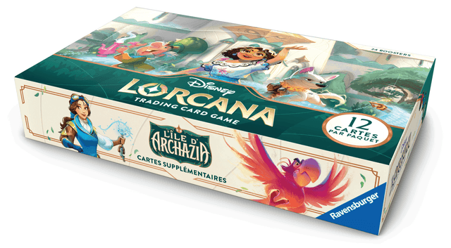 Disney Lorcana JCC : L'île d’Archazia - Display de Boosters (24 Boosters)