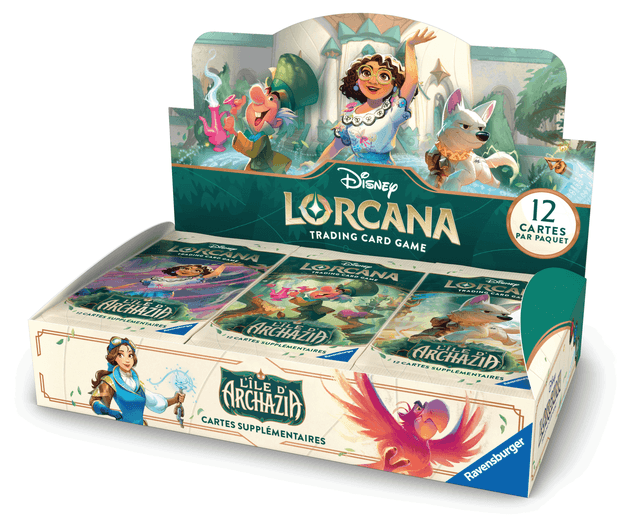 Disney Lorcana JCC : L&#039;île d’Archazia - Display de Boosters (24 Boosters)